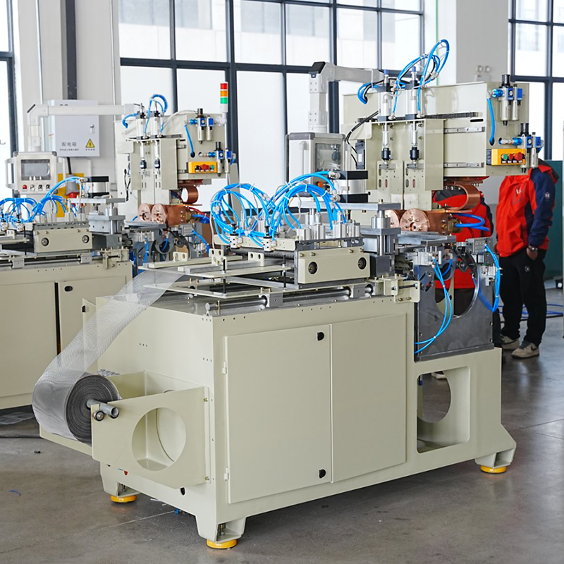 Drum Roll Mesh Welding Integrated Machine