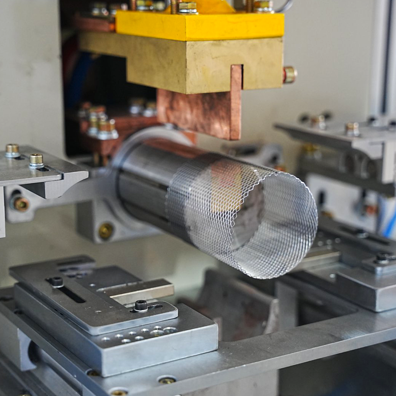 Roll & Weld Integrated Machine for Pen Holder