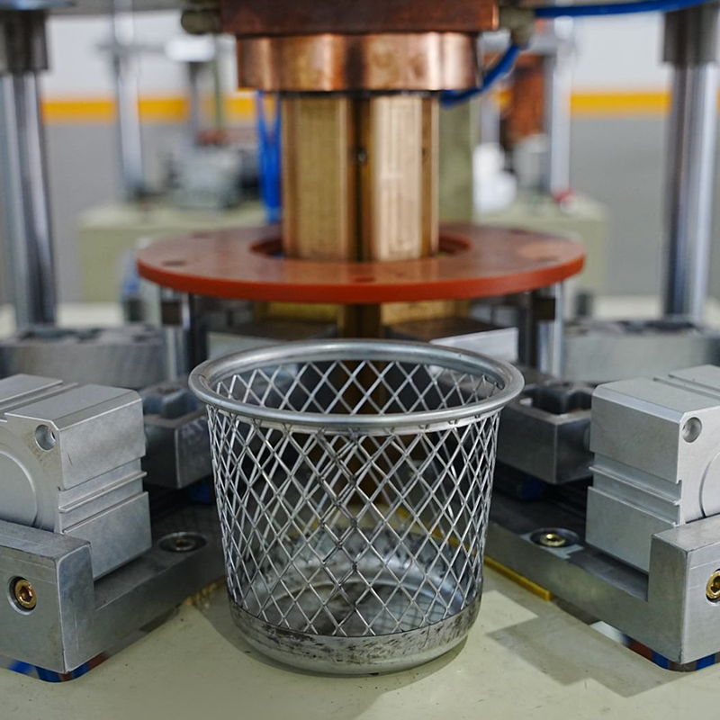 6-Head Spot Welding Machine for Round Hanging Baskets