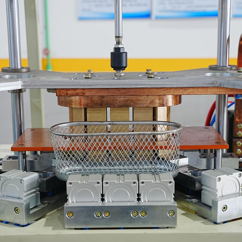 12-Head Spot Welding Machine for Round Hanging Baskets