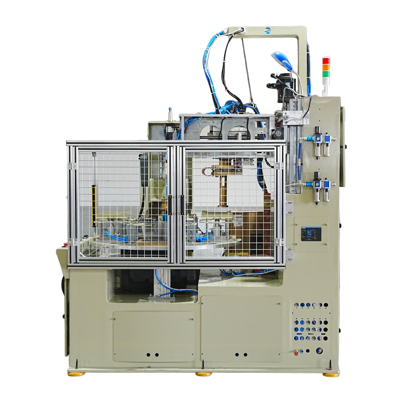 4-Station Automatic Rotary Mesh Basket Roll Welding Machine
