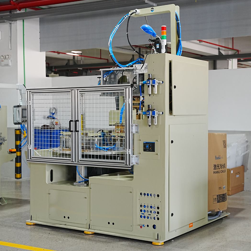4-Station Automatic Rotary Mesh Basket Roll Welding Machine