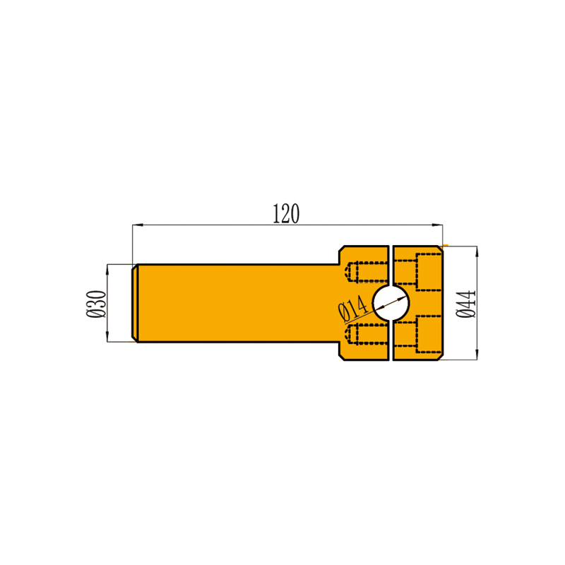 Clamp Ø14 Electrode Brass Arm
