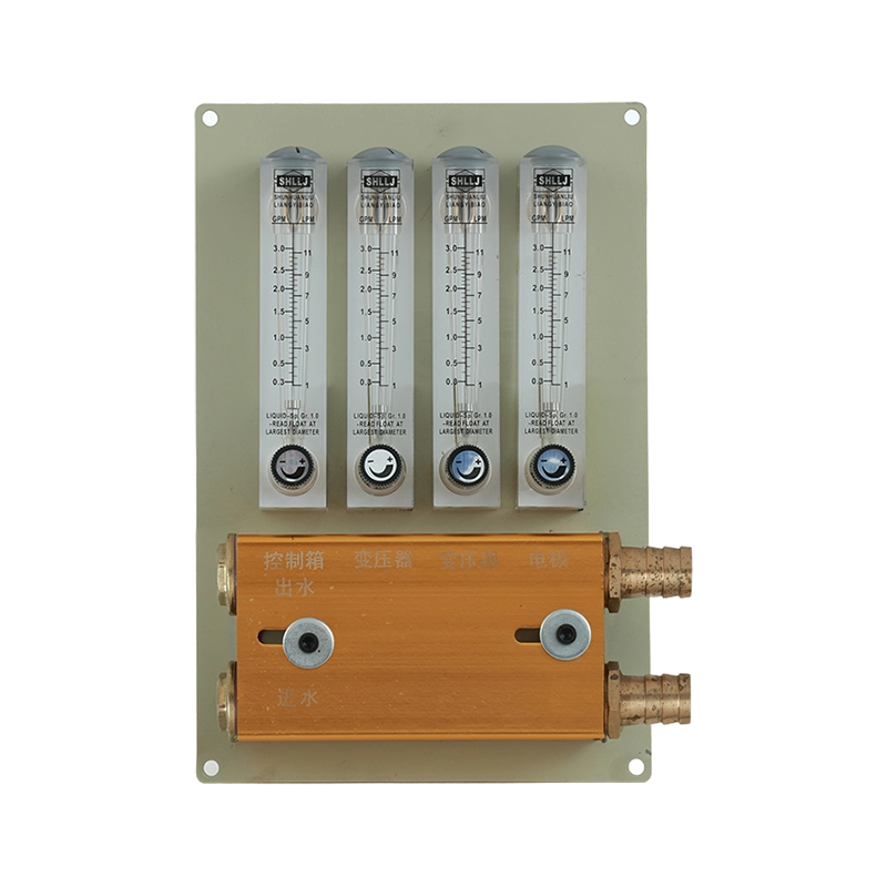 4-Port Manifold with Flow Meters